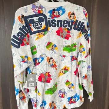 WDW 잉크 & 페인트 스피릿 저지 스피저 긴팔 새상품 M 사이즈