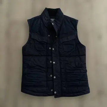 G-STAR RAW 네이비 다운 베스트 XL
