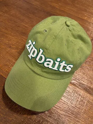 zipbaits 그린 컬러 자수 캡