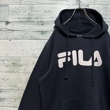 [ 휠라 ] FILA 최고 디자인 빅 로고 레트로 인기 맨투맨 후드티