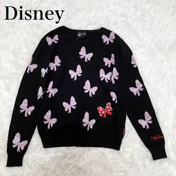 택 포함 새상품 홍콩 디즈니랜드 Disney 코튼 니트 미니 리본