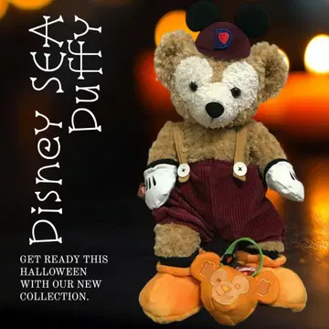 [ 새상품급 ] DisneySEA 닷피 할로윈 봉제 인형 코스튬 세트
