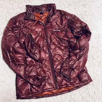 mont-bell 버건디 다운 자켓
