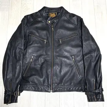 DEGNER 8SJ-1 가죽 자켓 시어링 가죽 XL 블랙