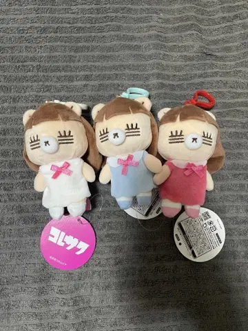 코레사와 레코 마스코트 봉제 인형 키링