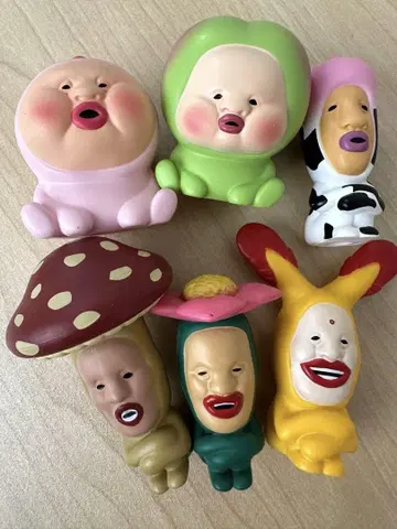 코비토즈칸 컴플리트 캡슐 토이 가챠가챠 6개 세트