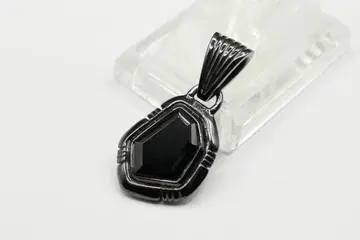 새상품급 잼홈메이드 블랙다이아몬드 스톤 목걸이 탑