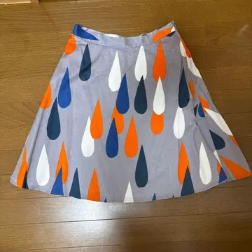 marimekko 플레어 스커트 물방울 무늬