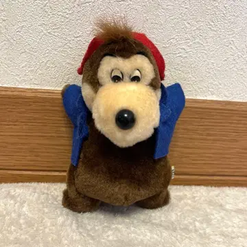 스플래쉬 마운틴 쿠마돈 바 봉제 인형 배지 레트로