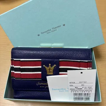 중고 3단 폴더형 지갑 사만다 타바사 쁘띠 초이스