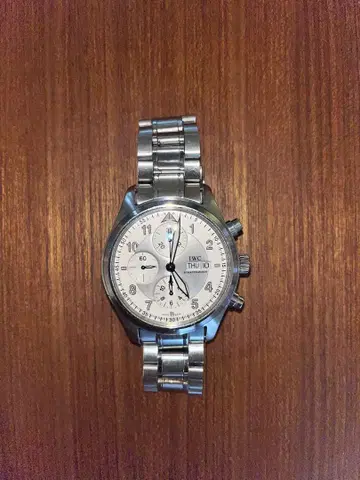 IWC 스피트파이어 크로노그래프 데이데이트 자동 와인딩 남성용 고품질