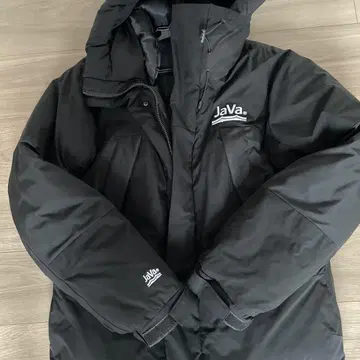 JaVa 블랙 다운 자켓 L