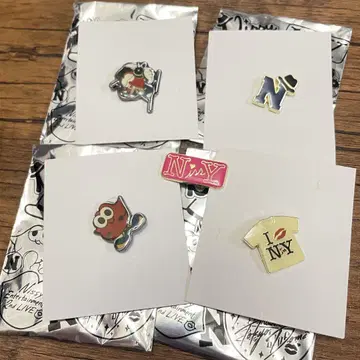 Nissy 굿즈 핀즈 핀 배지 니시지마 타카히로 4개 세트