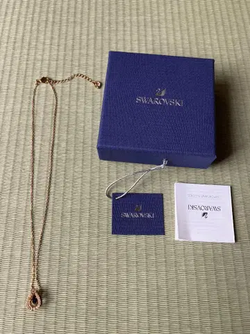 [ Swarovski ] 목걸이 골드