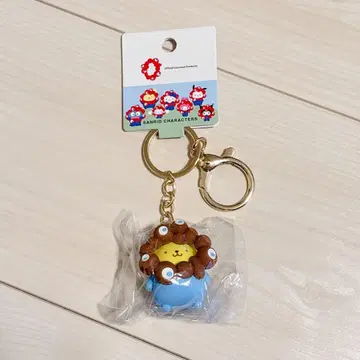 산리오 미야쿠미야쿠 변신 입체 마스코트 컬러 키링 폼폼푸딩