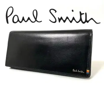 새상품 Paul Smith 스미스 피스 장지갑 블랙 인기 미사용