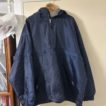 Abercrombie & Fitch 네이비 마운틴 후드티 M