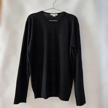 JOHN SMEDLEY 블랙 V넥 스웨터
