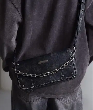 [CLEL] 앤티크 디자인 백 블랙