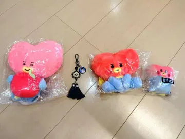 BTS! 공식! TATA! 봉제 인형! 타타! 타타! 굿즈! 태현! 키링