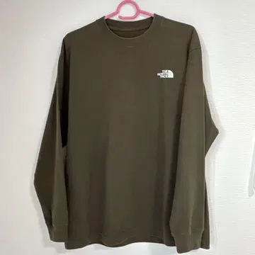 THE NORTH FACE 긴팔 T셔츠 S 올리브