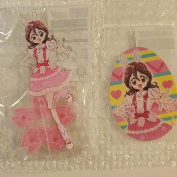 너와 아이돌 프리큐어 사쿠라 부활절 사쿠라 우타 아크릴 스탠드