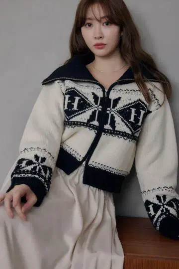 herlipto Nordic Knit Zip Jacket