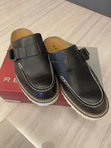 REGAL 블랙 슬립온 26.5cm