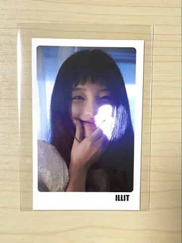 ILLIT 아이릿 아일릿 포토 메시지 카드 이로하 IROHA