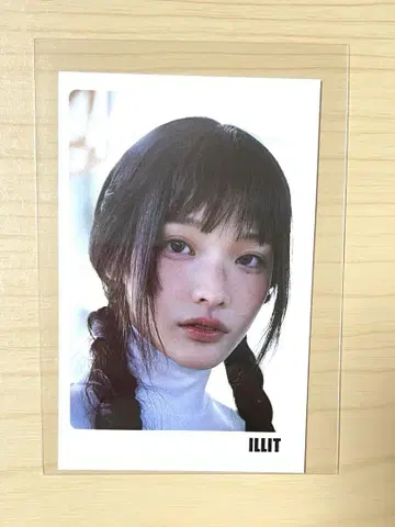 ILLIT 아이릿 아일릿 사진 메시지 카드 이로하 IROHA