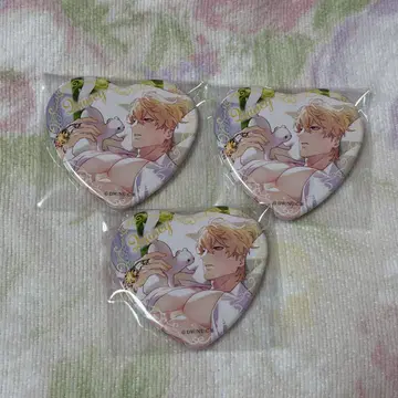 누 카니 NU: 카니발 양귀비 하트 캔뱃지