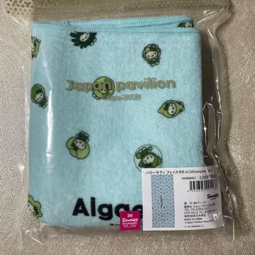 오사카 간사이 박람회 일본관 모키티 페이스 타월