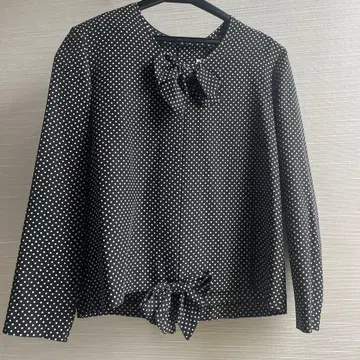 핑크하우스 셋업 도트 무늬