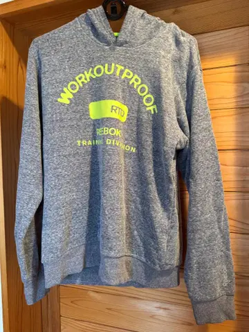 Reebok Workoutproof Hoodie 블루 그레이
