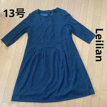 새상품급 원피스 레리안 13+ 링크 패턴 저리 소재 스트레치