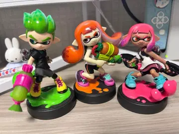 스플래툰 amiibo 3체 세트