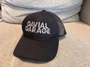 CAVIAL GARAGE 블랙 메쉬 캡
