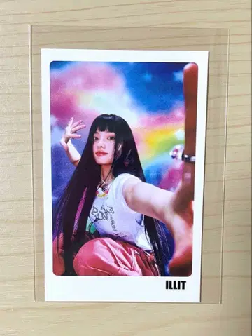 ILLIT 아이릿 아일릿 사진 메시지 카드 이로하 IROHA