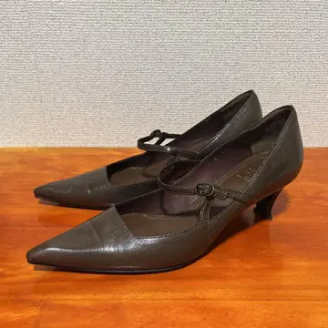 라보키고시 웍스 펌프스 브라운 24cm
