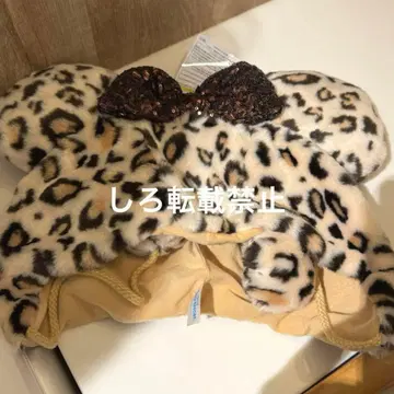 미니 팬캡 디즈니 표범 무늬 레오파드