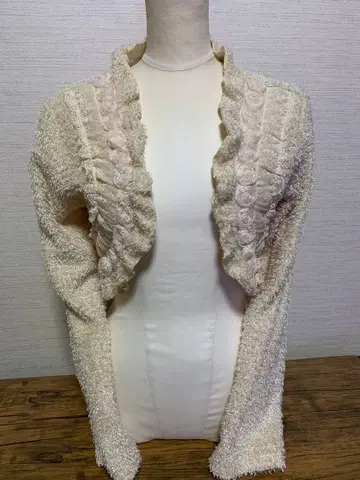 axes femme y2k 00s 모코모코 볼레로 프릴 결혼식 파티