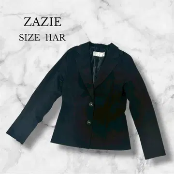 ZAZIE 테일러드 자켓 더블 버튼 오피스 캐주얼 포멀