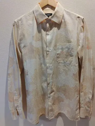 A.P.C. 긴팔 셔츠 카모플라주 패턴