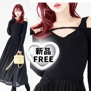 미개봉 새상품 다리치 darich 엣지 디자인 컷 롱 원피스 F