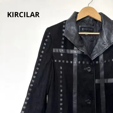KIRCILAR 쿠르주랄 천연 가죽 고급 가죽 롱 코트 라인 디자인