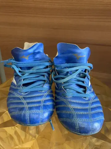 Mizuno 파랑 모나르시다 네오 축구화 레어 사이즈 23.5