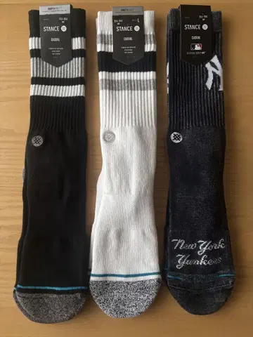 STANCE 스탠스 삭스 3족 세트 L 25.5-29.0cm