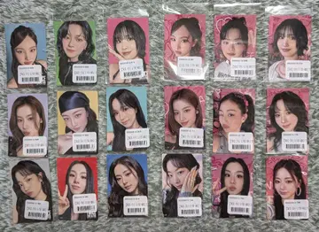 TWICE 온라인 복권 스티커 컴플리트 세트