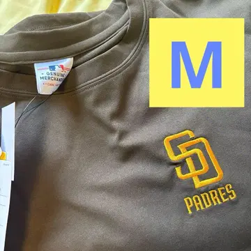 새상품 파드레스 MLB 긴팔 티셔츠 롱티 여성용 M 브라운