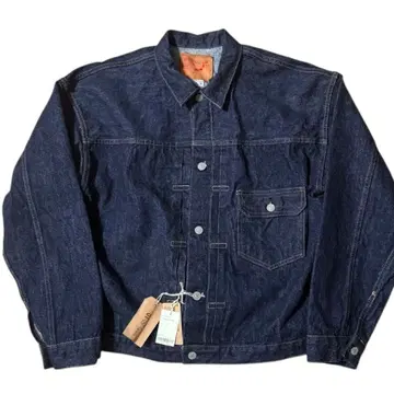 컨디션 최상 orSlow 6011 1st 데님 자켓 T백 XXL